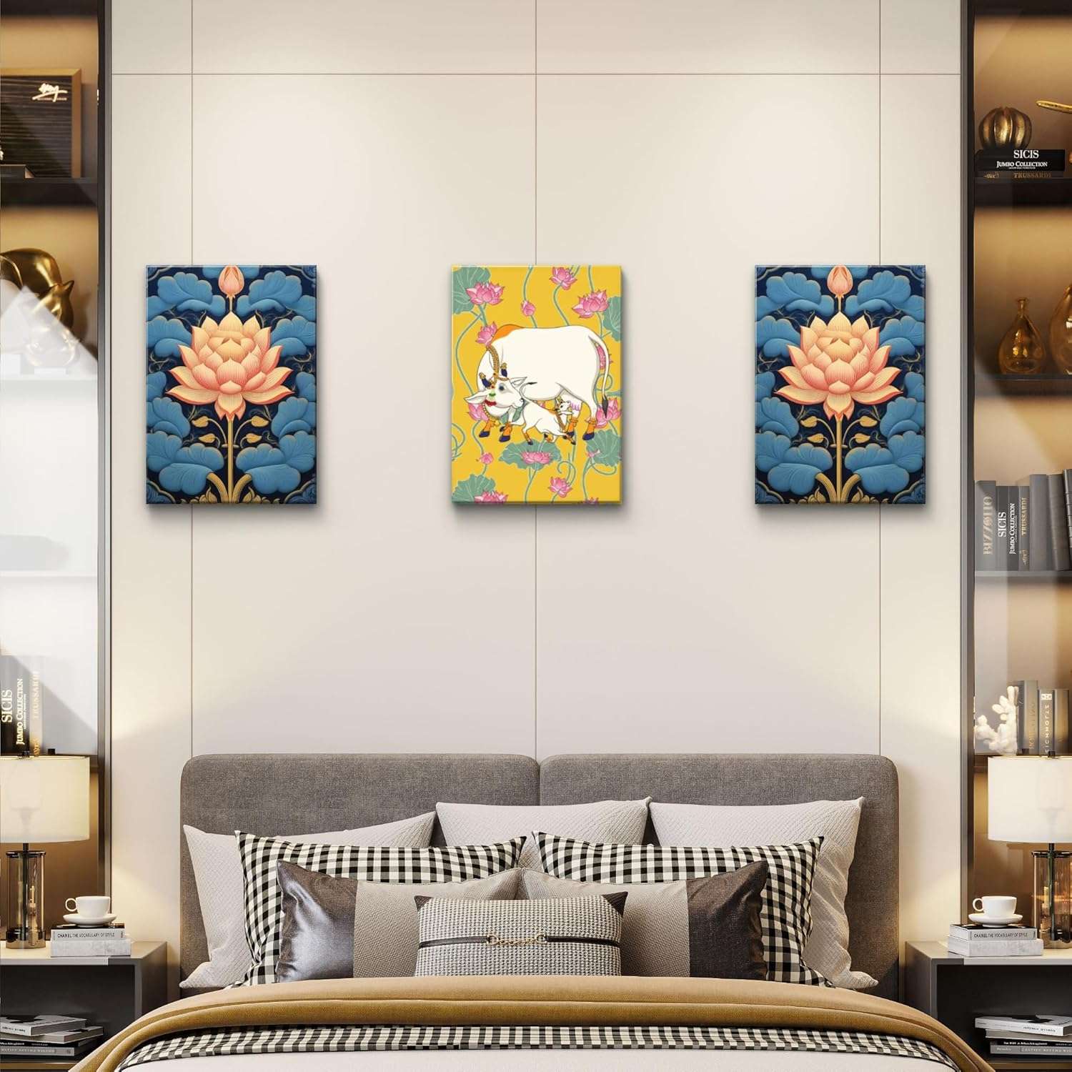 Pichwai Handmade Wall Painting - Image 5